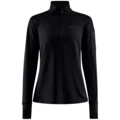 Craft Advanced Subz Hardloopshirt Lange Mouwen Zwart Dames