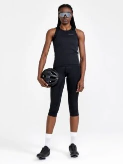 Craft Core Endurance Singlet Shirt Mouwloos Zwart Dames -Sportwetsuit Winkel craft baselayer dames core endur singlet w 1910563 999000 04