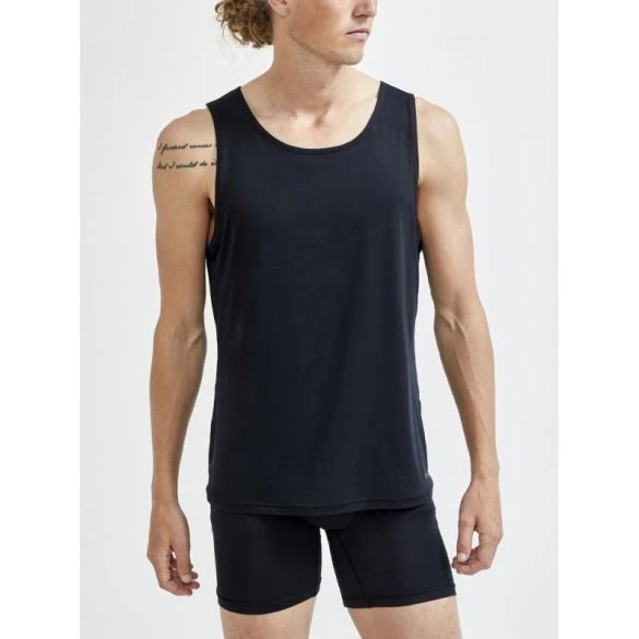 Craft Core Dry Singlet Ondershirt SS Zwart Heren 4 Craft Core Dry Singlet Ondershirt SS Zwart Heren - Image 2