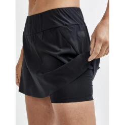 Craft PRO Hypervent 2in1 Skirt Zwart Dames -Sportwetsuit Winkel craft dames hardloop zwart1910429 999000 032