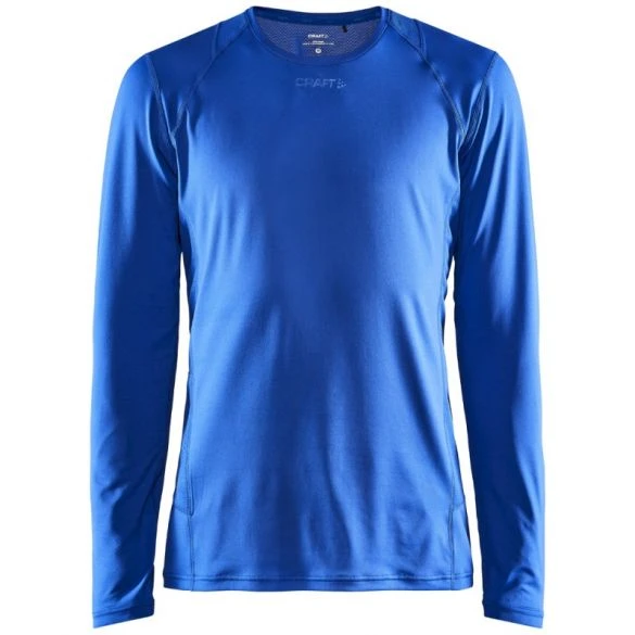 Craft Essence Slim Hardloopshirt LS Blauw Heren 3 Craft Essence Slim Hardloopshirt LS Blauw Heren