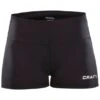 Craft Advanced Squad Hotpants Zwart Dames