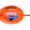 Zone3 Buoy/Dry Bag Donut Oranje 1 Zone3 Buoy/Dry Bag Donut Oranje -Sportwetsuit Winkel donut buoy website front 001