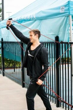 Finis Slide Dryland Trainer 9 Mm Weerstandsband Rood -Sportwetsuit Winkel finis slide dryland cord 9 mm 3