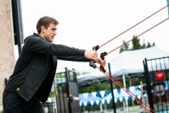 Finis Slide Dryland Trainer 9 Mm Weerstandsband Rood -Sportwetsuit Winkel finis slide dryland cord 9 mm 5