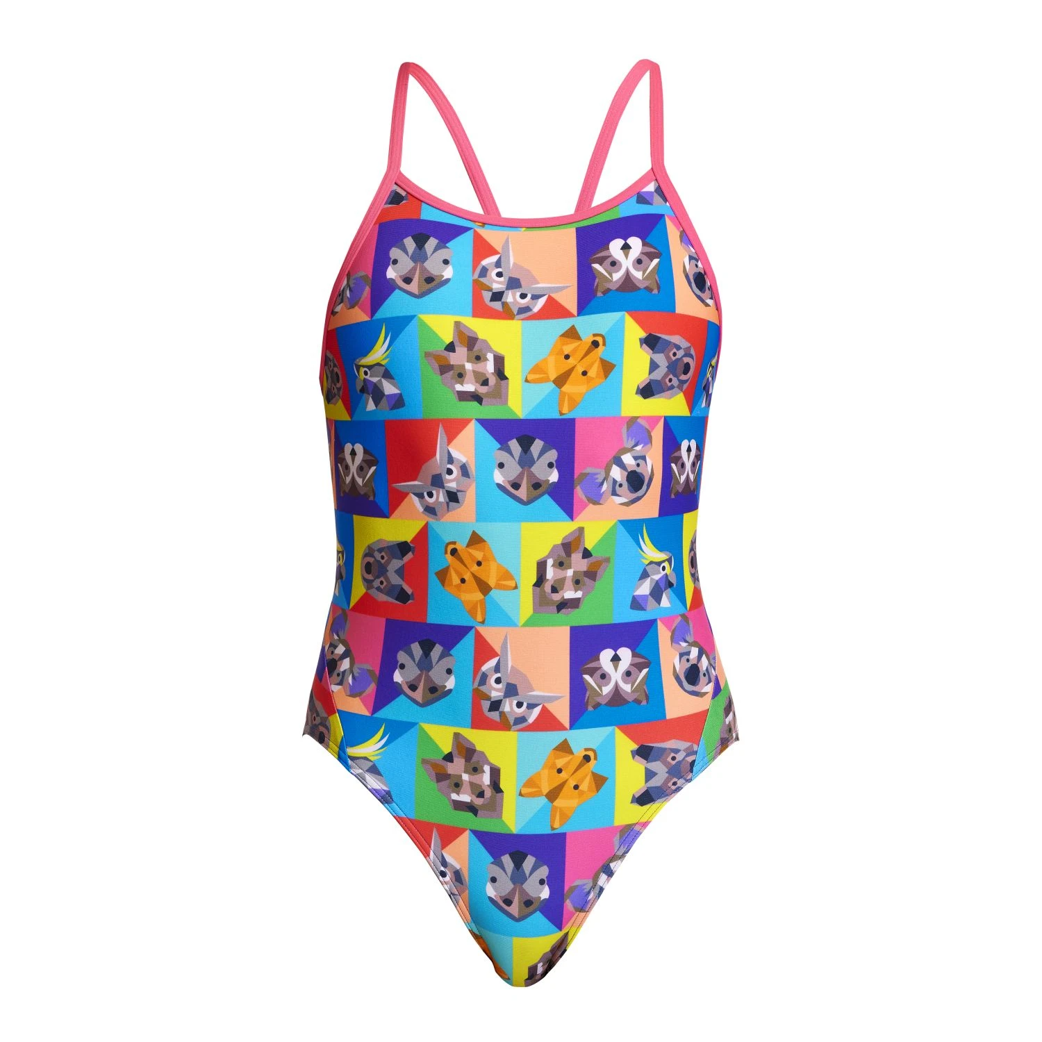 Funkita Rat Pack Diamond Back Badpak Meisjes 3 Funkita Rat Pack Diamond Back Badpak Meisjes