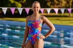 Funkita Ocean Galaxy Single Strap Badpak Dames -Sportwetsuit Winkel fs15l ocean galaxy 003