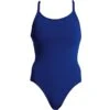 Funkita Still Ocean Diamond Back Badpak Dames 2 Funkita Still Ocean Diamond Back Badpak Dames -Sportwetsuit Winkel funkita badpak still ocean dames blauw 01