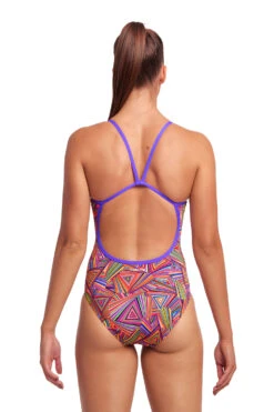 Funkita Trihard Single Strap Badpak Dames -Sportwetsuit Winkel funkita badpak trihard dames single strap 03 4