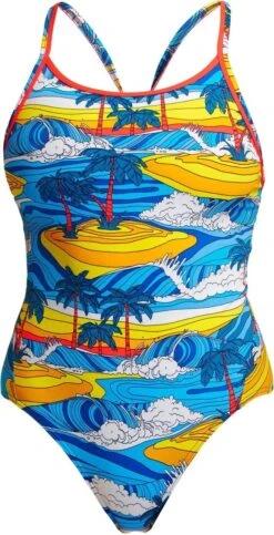 Funkita Beach Bum Eco Diamond Back Badpak Dames