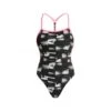 Funkita Black Swan Twisted Badpak Dames -Sportwetsuit Winkel funkita ladies fks010l black swan web