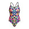Funkita Crystal Eyes Diamond Back Badpak Dames 2 Funkita Crystal Eyes Diamond Back Badpak Dames -Sportwetsuit Winkel funkita zwemkleding dames diamond back badpak fs11l crystal eyes