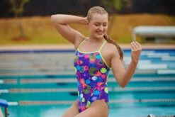 Funkita Love Bite Single Strap Badpak Dames -Sportwetsuit Winkel funkita zwemkleding dames single strap fs15l love bite 012