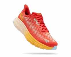 Hoka One One Hoka Arahi 6 Hardloopschoenen Rood/geel Heren