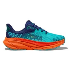 Hoka One One Hoka Challenger ATR 7 Hardloopschoenen Blauw/oranje Dames
