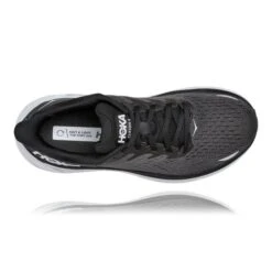 Hoka One One Clifton 8 Hardloopschoenen Zwart/wit Dames 11 Hoka One One Clifton 8 Hardloopschoenen Zwart/wit Dames -Sportwetsuit Winkel hoka dames clifton 8 1119394 bwht 004