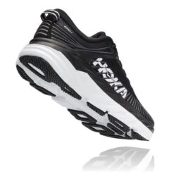 Hoka One One Clifton 8 Wide Hardloopschoenen Zwart/wit Dames -Sportwetsuit Winkel hoka dames clifton 8 wide 1121375 bwht 003