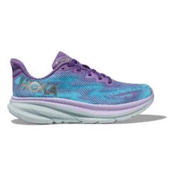 Hoka One One Hoka Clifton 9 Hardloopschoenen Paars/blauw Dames