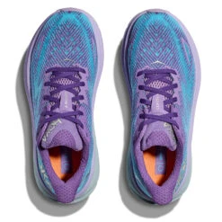 Hoka One One Hoka Clifton 9 Hardloopschoenen Paars/blauw Dames -Sportwetsuit Winkel hoka hardloopschoenen 1127896 cvpl