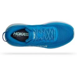 Hoka One One Hoka Bondi 7 Hardloopschoenen Blauw/wit Heren -Sportwetsuit Winkel hoka heren bondi 7 1110518 ibbg 04