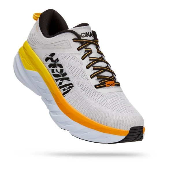 Hoka One One Hoka Bondi 7 Hardloopschoenen Wit Heren 4 Hoka One One Hoka Bondi 7 Hardloopschoenen Wit Heren - Image 2