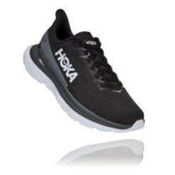 Hoka One One Mach 4 Hardloopschoenen Zwart Heren -Sportwetsuit Winkel hoka heren mach 4 1113528 bdsd 002