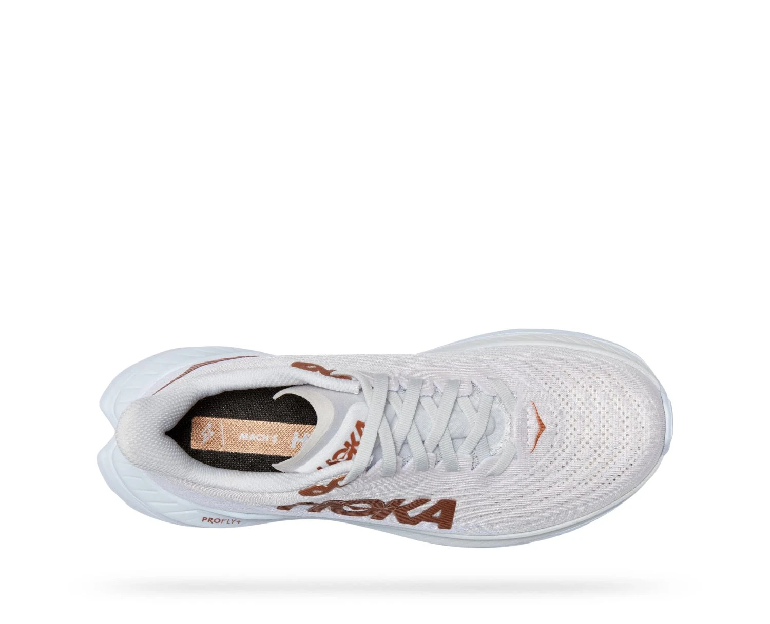 Hoka One One Hoka Mach 5 Hardloopschoenen Wit Dames 6 Hoka One One Hoka Mach 5 Hardloopschoenen Wit Dames - Image 4