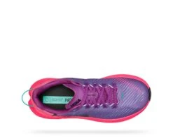 Hoka One One Hoka Rincon 3 Hardloopschoenen Paars Dames -Sportwetsuit Winkel hoka rincon 3 1119396 bkpnk 003