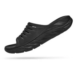 Hoka One One Hoka ORA Recovery Slide Slippers Zwart Unisex 10 Hoka One One Hoka ORA Recovery Slide Slippers Zwart Unisex -Sportwetsuit Winkel hoka slipper heren ora recovery slide 1134527 blk 04