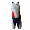 Ironman Trisuit Front Zip Mouwloos Extreme Suit Wit/blauw/rood Heren 1 Ironman Trisuit Front Zip Mouwloos Extreme Suit Wit/blauw/rood Heren -Sportwetsuit Winkel im7507 03 41