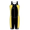 Ironman Trisuit Front Zip Mouwloos Multisport Zwart/geel Heren