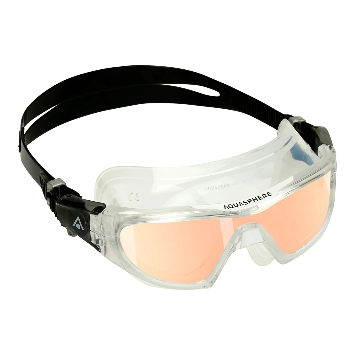 Aqua Sphere Vista Pro Mirror Lens Zwembril Zwart/transparant 3 Aqua Sphere Vista Pro Mirror Lens Zwembril Zwart/transparant