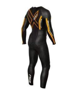 2XU P:1 Propel Lange Mouw Demo Wetsuit Zwart/oranje Heren Maat M 10 2XU P:1 Propel Lange Mouw Demo Wetsuit Zwart/oranje Heren Maat M -Sportwetsuit Winkel mw4991c blk flo 002 1