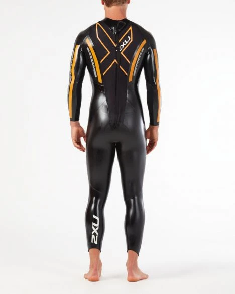 2XU P:1 Propel Lange Mouw Demo Wetsuit Zwart/oranje Heren Maat M 7 2XU P:1 Propel Lange Mouw Demo Wetsuit Zwart/oranje Heren Maat M - Image 5