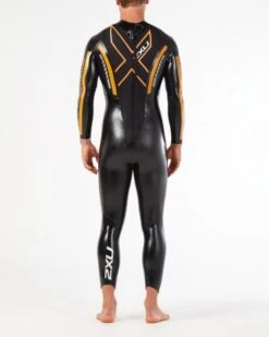2XU P:1 Propel Lange Mouw Wetsuit Zwart/oranje Heren 10 2XU P:1 Propel Lange Mouw Wetsuit Zwart/oranje Heren -Sportwetsuit Winkel mw4991c blk flo 003