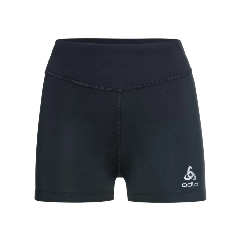 Odlo Essential Warm Hardloopshort Zwart Dames 3 Odlo Essential Warm Hardloopshort Zwart Dames
