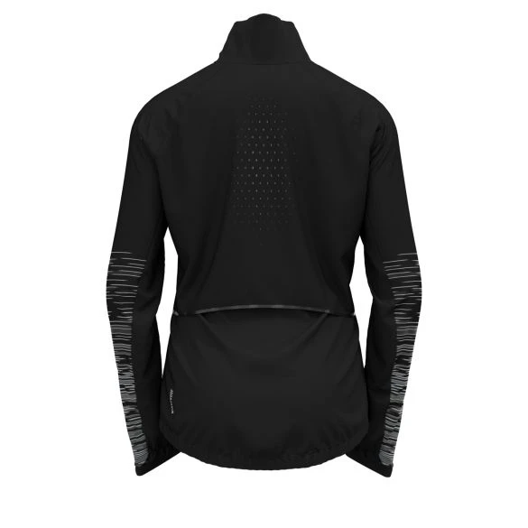 Odlo Zeroweight Pro Warm Reflect Hardloopjack Zwart Dames 4 Odlo Zeroweight Pro Warm Reflect Hardloopjack Zwart Dames - Image 2