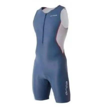 Orca Core Basic Race Suit Heren Blauwgrijs/wit/oranje 3 Orca Core Basic Race Suit Heren Blauwgrijs/wit/oranje