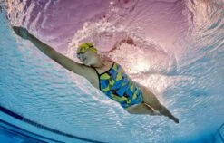 Zone3 Prism 2.0 Strap Back Badpak Blauw/geel Dames -Sportwetsuit Winkel prism 2 14