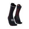 Compressport Pro Racing V4.0 High Cut Hardloopsokken Zwart 2 Compressport Pro Racing V4.0 High Cut Hardloopsokken Zwart -Sportwetsuit Winkel pro racing socks v4 ultralight bike black red