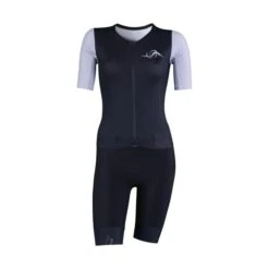 Sailfish Aerosuit Perform Trisuit Korte Mouw Zwart Dames