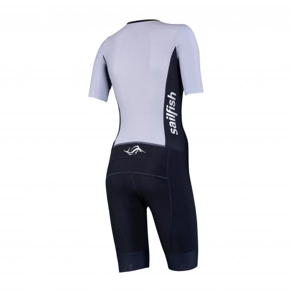 Sailfish Aerosuit Perform Trisuit Korte Mouw Zwart Dames 4 Sailfish Aerosuit Perform Trisuit Korte Mouw Zwart Dames - Image 2