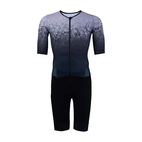Sailfish Aerosuit Perform Trisuit Korte Mouw Grijs Heren 3 Sailfish Aerosuit Perform Trisuit Korte Mouw Grijs Heren