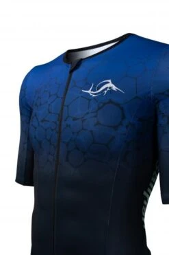 Sailfish Aerosuit Perform Trisuit Korte Mouw Blauw Heren -Sportwetsuit Winkel sailfish trisuits heren aerosuit perform blue 03