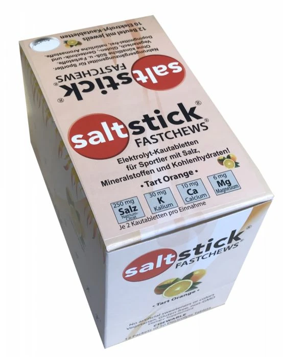 Saltstick Fastchews Treetje Sinaasappel 12 X 10 Stuks 3 Saltstick Fastchews Treetje Sinaasappel 12 X 10 Stuks
