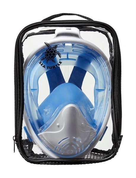 Sea Turtle Flex Deluxe Full Face Snorkelmasker Wit/blauw 7 Sea Turtle Flex Deluxe Full Face Snorkelmasker Wit/blauw - Image 5