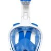 Sea Turtle Flex Full Face Snorkelmasker Wit/blauw 1 Sea Turtle Flex Full Face Snorkelmasker Wit/blauw -Sportwetsuit Winkel sea turtle flex wht blue 1