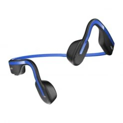 Shokz OpenMove Hoofdtelefoon Blauw -Sportwetsuit Winkel shokz koptelefoon openmove s661bl 03
