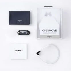 Shokz OpenMove Hoofdtelefoon Blauw -Sportwetsuit Winkel shokz koptelefoon openmove s661bl 05