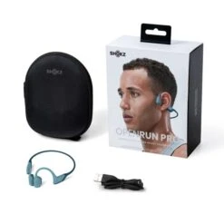 Shokz OpenRun Pro Hoofdtelefoon Blauw 16 Shokz OpenRun Pro Hoofdtelefoon Blauw -Sportwetsuit Winkel shokz koptelefoon openrun pro s810bl 04